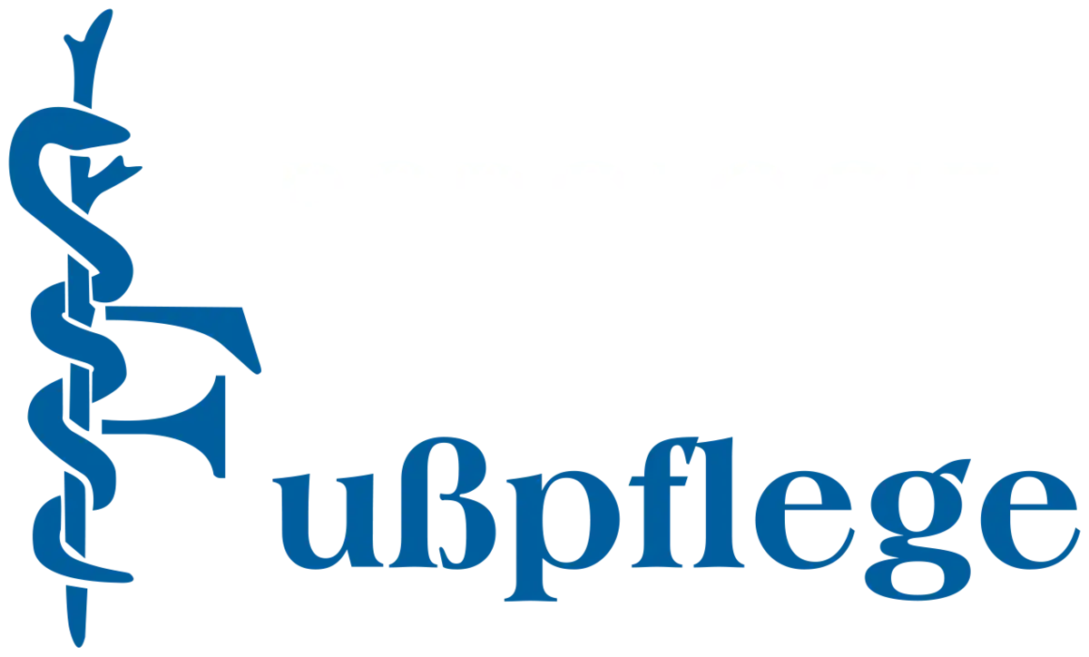 Medizinische Fusspflege Bert Krüger – Logo weiss